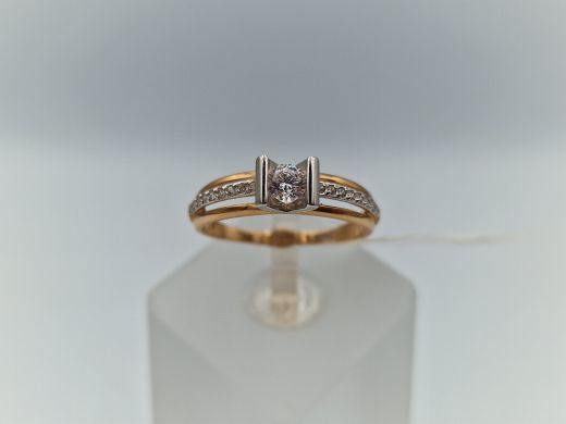 Zelta gredzens, 1.91 g, izm. 17.5