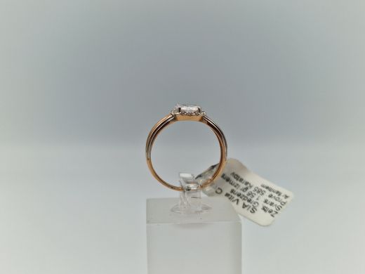 Zelta gredzens, 1.56 g, izm. 16