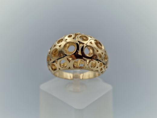 Zelta gredzens, 8.46 g, izm. 18