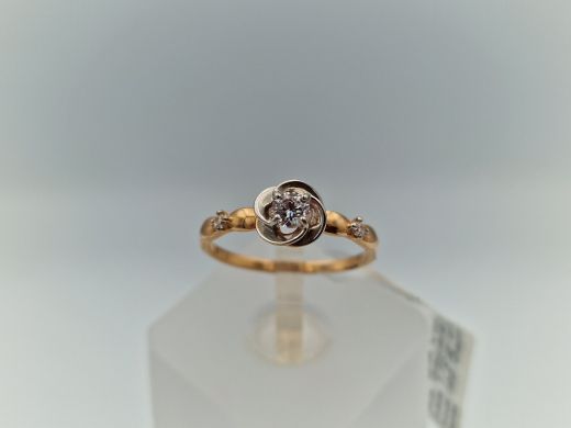 Zelta gredzens, 1.82 g, izm. 18