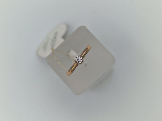 Zelta gredzens, 1.66 g, izm. 17.5