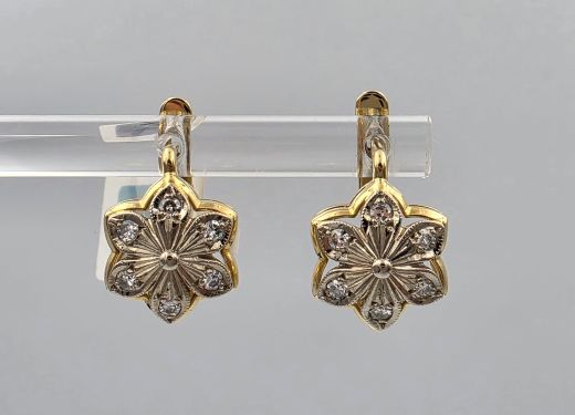 Золотые серьги, 5.80 г
