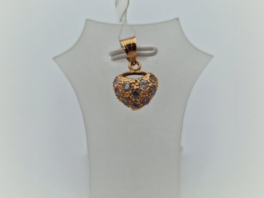 Zelta kulons ar cirkoniju, 1.33 g