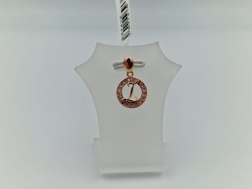 Zelta kulons ar cirkoniju, 0.87 g