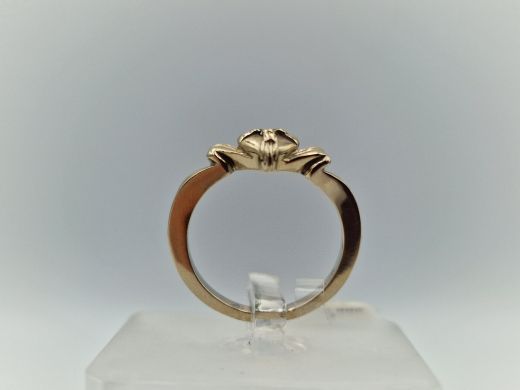 Zelta gredzens ar cirkoniju, 3.02 g, izm. 15.5