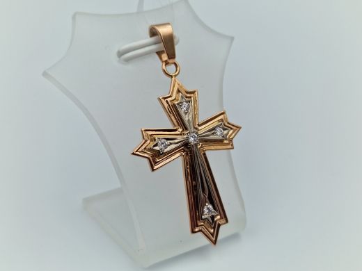 Zelta kulons ar cirkoniju, 4.3 g