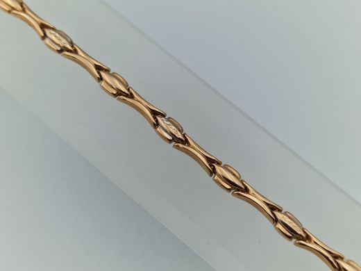 Zelta rokassprādze, 4.65 g, izm. 18