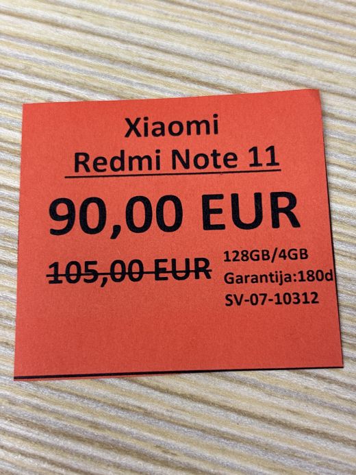 Xiaomi Redmi Note 11 128 gb