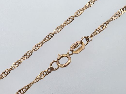 Zelta ķēdīte, 2.45 g, izm. 52 cm