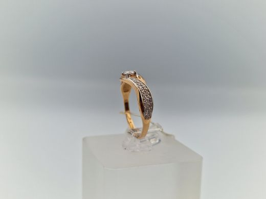 Zelta gredzens, 1.96 g, izm. 17.5