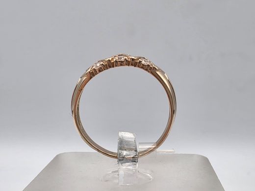 Kuldne sõrmus koos tsirkooniga, 1.64 g, suurus 16