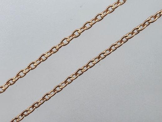 Zelta ķēdīte, 3.41 g, izm. 55 cm