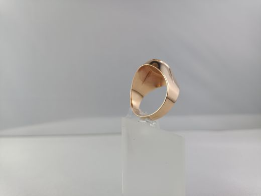 Zelta gredzens ar cirkoniju, 7.1 g, izm. 21