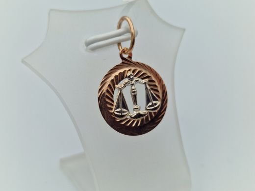 Золотой кулон, 0.9 г