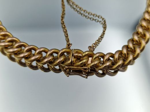 Zelta rokassprādze, 27.62 g, izm. 21