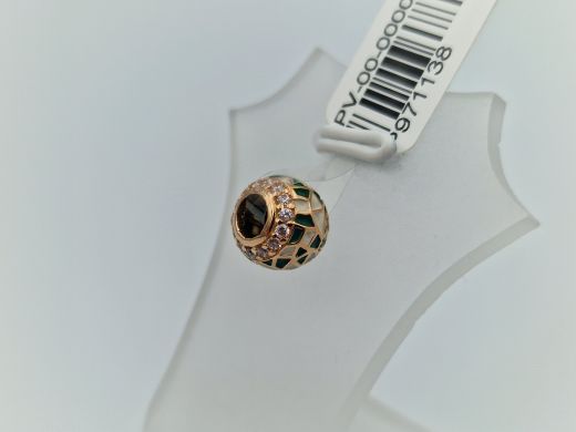 Золотой кулон с цирконом, 1.16 г