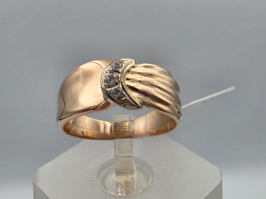 Zelta gredzens, 4.18 g, izm. 16