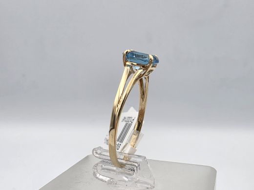 Zelta gredzens, 0.98 g, izm. 17