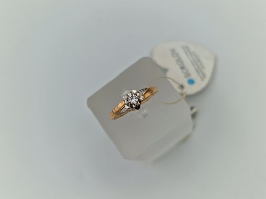 Zelta gredzens, 1.67 g, izm. 18