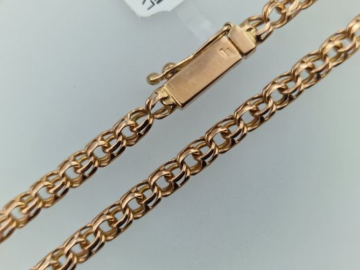 Золотой кулон с цепочкой, 34.84 г