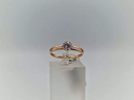 Zelta gredzens, 1.38 g, izm. 17.5