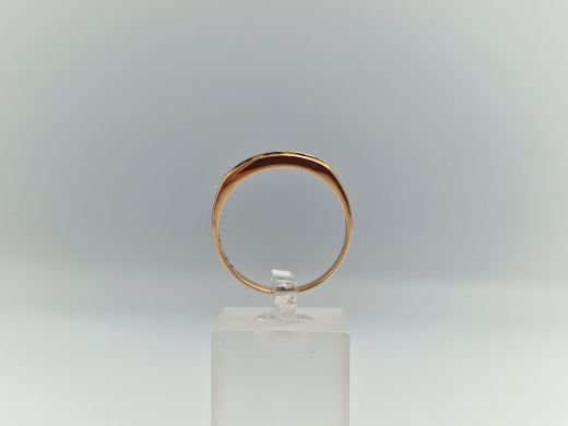 Золотое кольцо с цирконом, 1.8 г, разм. 19.5