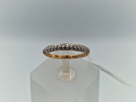 Zelta gredzens, 1.13 g, izm. 17