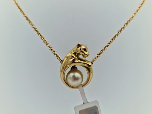 Zelta kulons ar smaragdu, 15.61 g, izm. 40