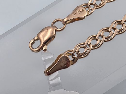 Zelta rokassprādze, 4.68 g, izm. 19 cm