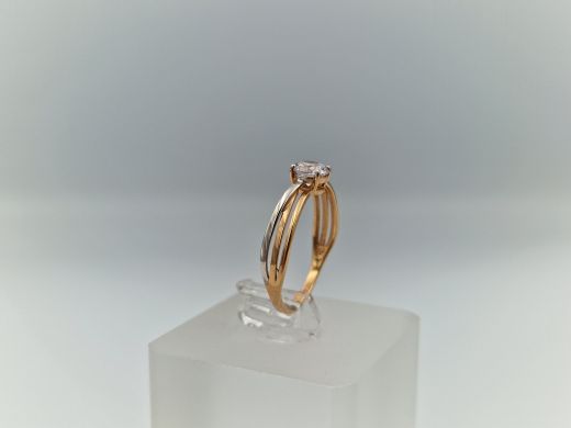 Zelta gredzens, 1.37 g, izm. 16.5