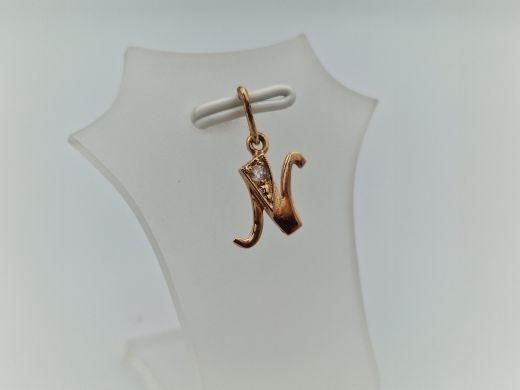 Zelta kulons ar cirkoniju, 0.6 g
