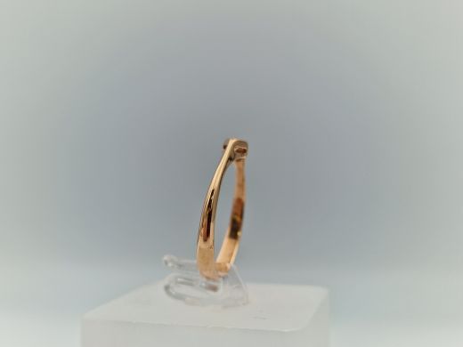 Золотое кольцо с цирконом, 1.6 г, разм. 17.5