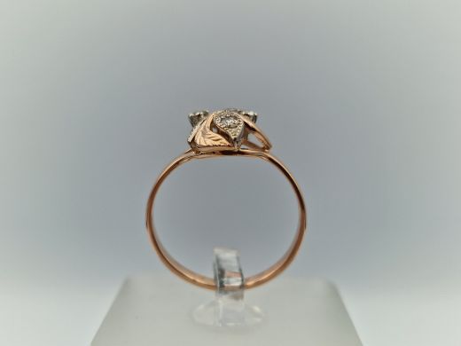 Zelta gredzens, 2.61 g, izm. 17.5