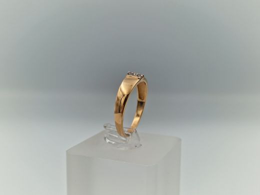 Zelta gredzens, 2.08 g, izm. 18