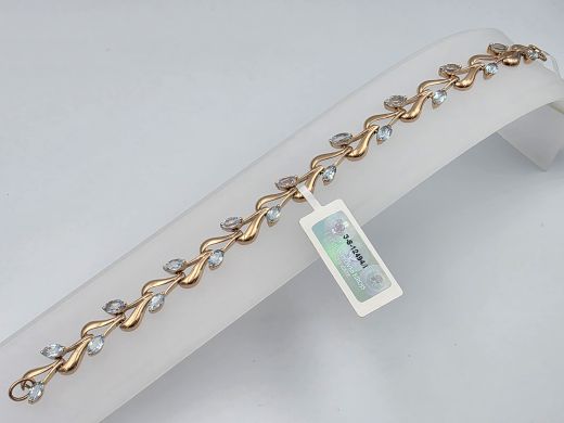 Zelta rokassprādze, 11.96 g, izm. 18 cm