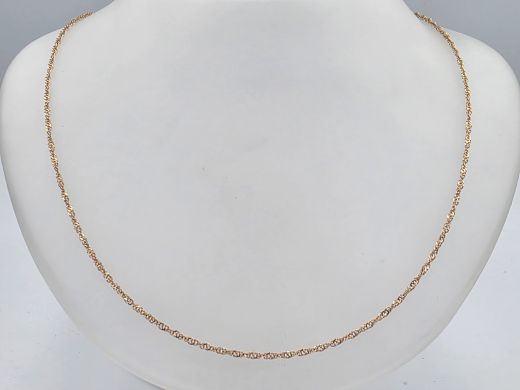 Zelta ķēdīte, 2.45 g, izm. 52 cm
