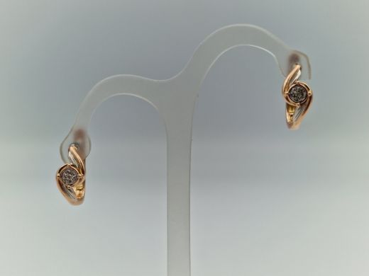 Золотые серьги, 2.37 г