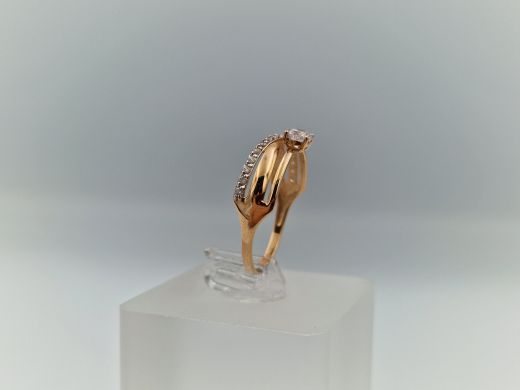 Zelta gredzens, 1.47 g, izm. 18