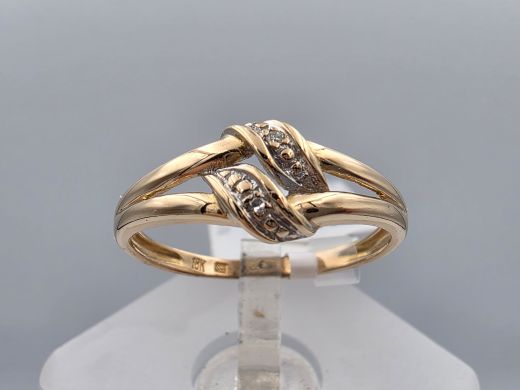 Gold ring, 1.50 g, size 15.5