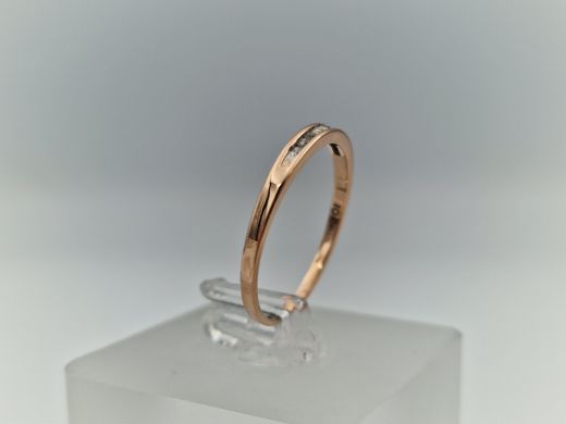 Zelta gredzens, 1.07 g, izm. 17