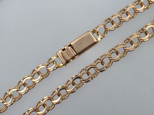Zelta ķēdīte, 14.63 g, izm. 53 cm