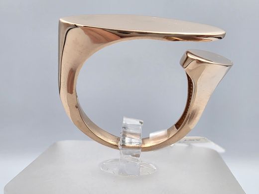Gold ring, 5.12 g, size 17.5