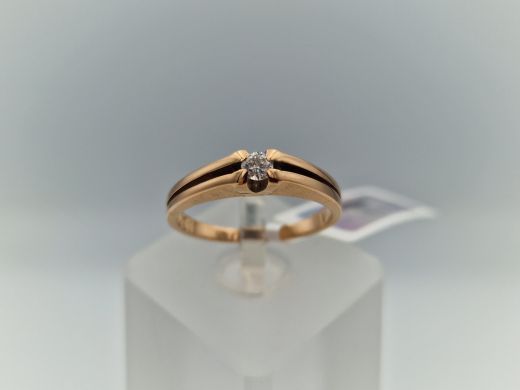 Zelta gredzens, 3.02 g, izm. 17