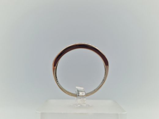 Zelta gredzens ar cirkoniju, 3.27 g, izm. 18.5