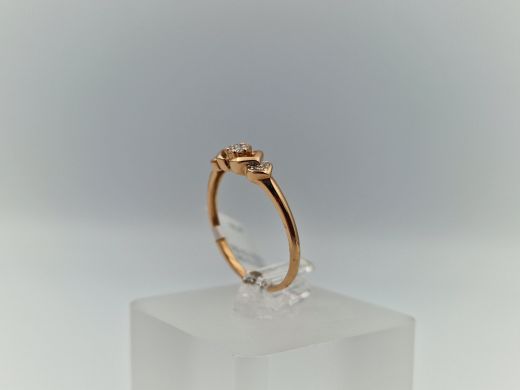 Zelta gredzens, 1.34 g, izm. 17