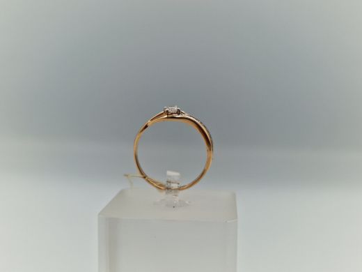 Zelta gredzens, 1.96 g, izm. 17.5