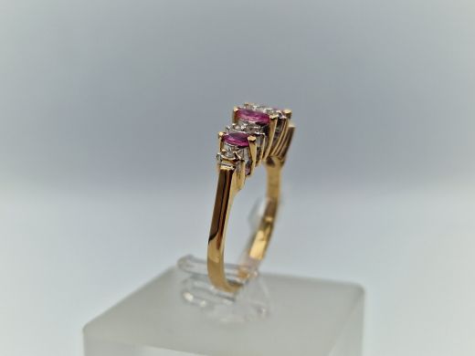 Zelta gredzens, 2.78 g, izm. 17.5