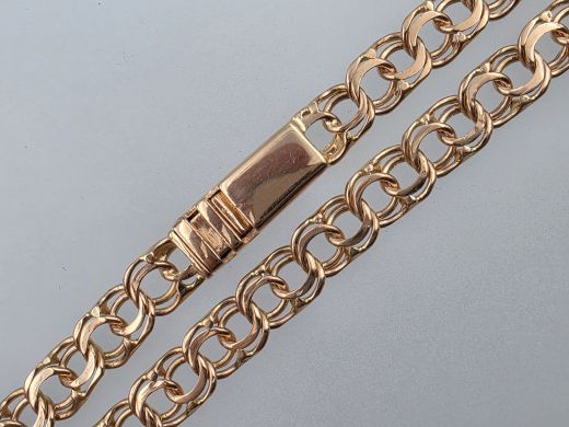 Zelta ķēdīte, 15.30 g, izm. 53 cm