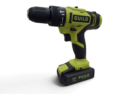 Guild 18V Hammer Drill With 100 Accessories