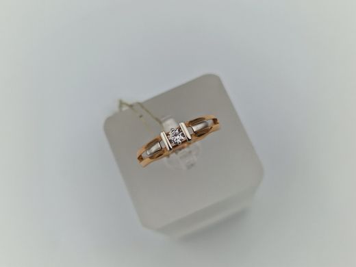 Zelta gredzens, 1.41 g, izm. 17